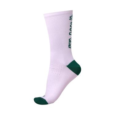 Imagem de Meia HUPI Zen Pace 1 Par Ideal para Corrida, Cor: Rosa/Verde, Tamanho Único serve 36-42