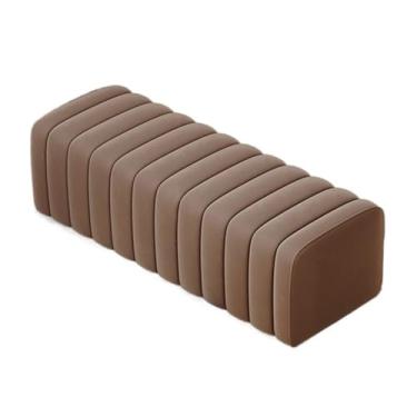 Imagem de Armários para sapatos com prateleiras para sapatos Sapatoshine banco de entrada para casa, simples roupas para sala estar, cabeceira, cor sólida, retangular(Khaki)