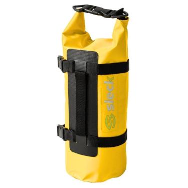 Imagem de Bolsa Mochila Bike Moto Impermeável Amarela 8 Litros Sleck-Unissex