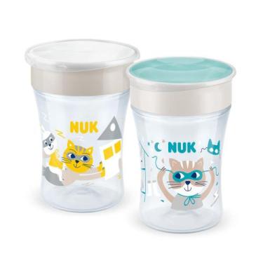 Imagem de Kit 2 Copos Treinamento Infantil Magic Cup 230ml Neutro Nuk