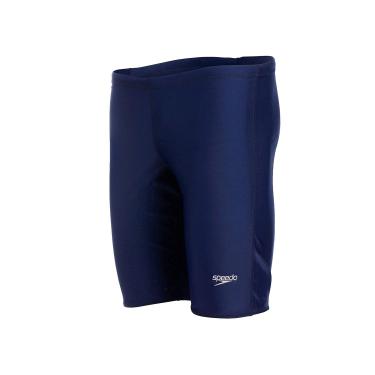 Imagem de Bermuda de Natação, Speedo, Xtra, Lycra Lisa com Lateral Jammer, tamanho P - Azul