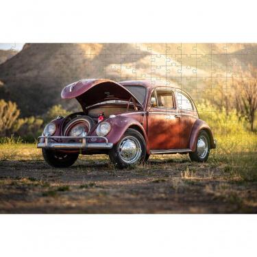 Imagem de Quebra-cabeça Cognitivo Fusca Antigo 300 Peças Em Mdf