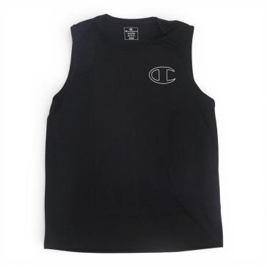 Imagem de Regata Champion Muscle Dry C Outline - Preto (Slim Fit)-Masculino