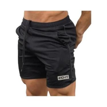 Imagem de Shorts De Corrida Masculinos De Secagem Rápida Em Tecido Mesh Para Ver