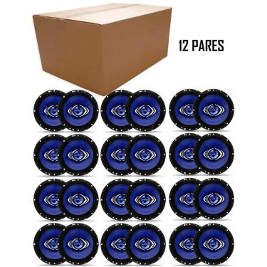 Imagem de Kit 12 Pares Alto Falante Hurricane Quadraxial CM6 6" Polegadas 130W (Par)