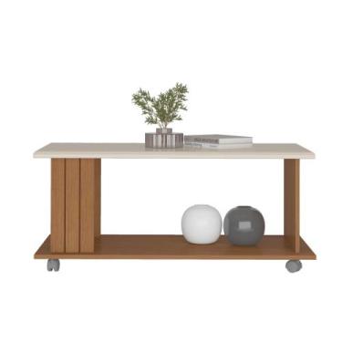 Imagem de Mesa de Centro Mila Artely, Cinamomo/Off White