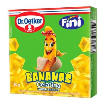 Imagem de Gelatina Fini Bananas Dr. Oetker 20gr