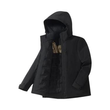 Imagem de Jaqueta De Fleece Impermeável Unissex Para Inverno, Resistente Ao Vent