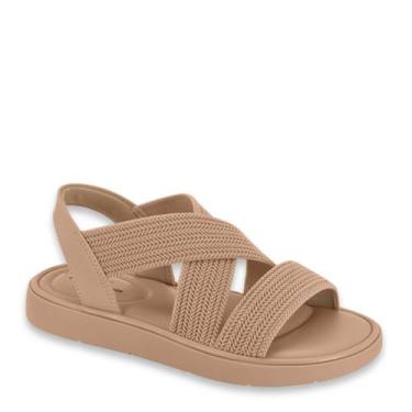 Imagem de Sandalia Feminina Ortopedica Modare Elastico Estilo 7208.105, Nude, 35