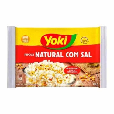 Imagem de Pipoca Natural C/sal Yoki 100g
