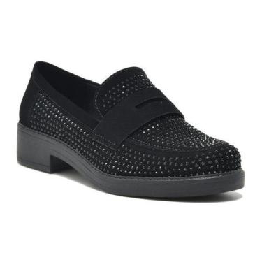 Imagem de Sapato Mocassim Via Marte 011-006 Feminino, Preto, 38