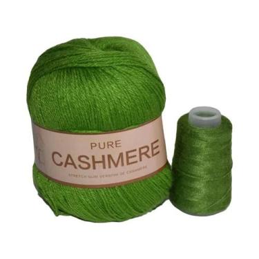 Imagem de Fio De Lã Cashmere Para Tricô De Cachecol De Bebê 70g - Fio Para Croch