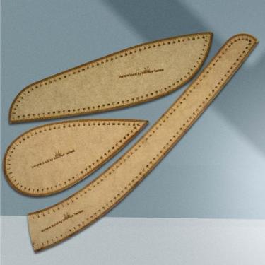 Imagem de Réguas Curvas de Modelagem MDF cru - Kit com 3 unidades by Marlene Muk
