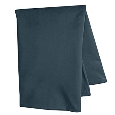 Imagem de Manta Xale Veludo Liso Sofá Decoração 1,32x2,10m (Petróleo)