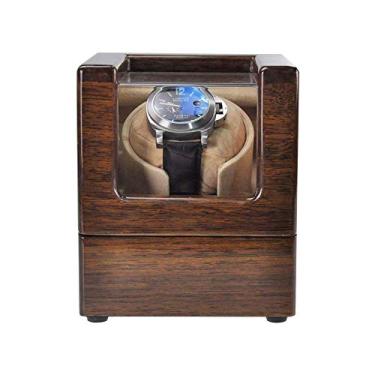 Imagem de Enrolador de relógio para 1 bateria marrom - Enrolador de relógio para relógios automáticos - Caixa de relógio automática - Enrolador de relógio único - Brown Little Surprise
