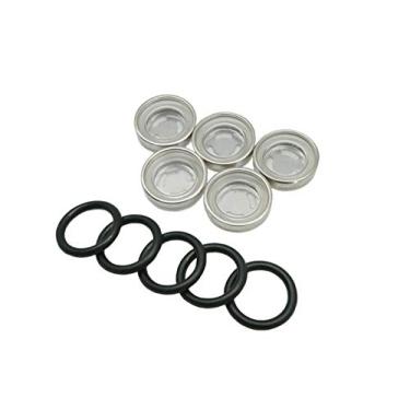 Imagem de Lefossi 5 conjuntos de 18 mm Kit de reparo de vedação de lente de vidro de visão motocicleta cilindro mestre de embreagem de freio traseiro dianteiro