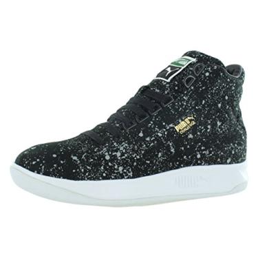 Imagem de T nis masculino PUMA Challenge All Over Splatter cano alto de lona moderno