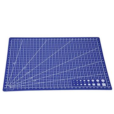 Imagem de A4 Quilting Grid Lines Cutting Mat para Precision Carving Non Slip Cutting Mat Durable Craft Cutting Board Art Mat Board Craft Tools Office Stationery Accessory