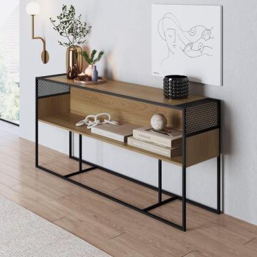 Imagem de Aparador Industrial 160cm York Artesano Hanover/Preto