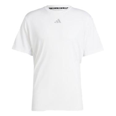 Imagem de Camiseta Adidas Hiit Mesh 3 Listras Masculina