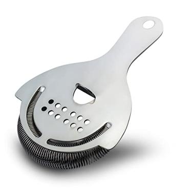 Imagem de The Art of Craft Filtro Hawthorne: Coador de coquetel de aço inoxidável para bar doméstico e bartenders profissionais 14,6 cm x 9,8 cm x 3,1 cm