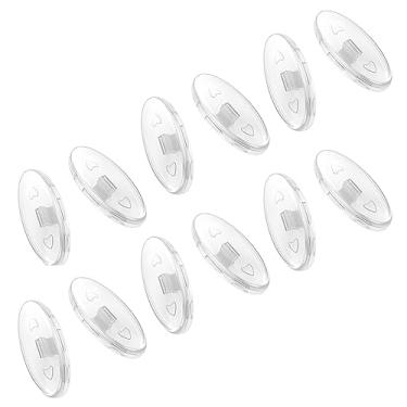 Imagem de SAUCER Almofadas de nariz de substituição para óculos de sol Oakley Holbrook TI OO6048 - 6 pares