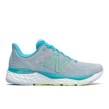 Imagem de New Balance Women's Fresh Foam 880v11, Grey/Sky, 5 Narrow