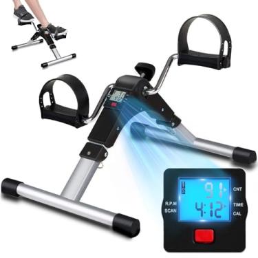 Imagem de Mini Bicicleta Ergométrica Portátil - Ciclo Bike Dobrável Com Pedal