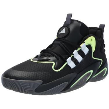 Imagem de adidas Tênis unissex adulto Byw Select Basketball Boost, Preto/branco/carvão, 34/35 BR