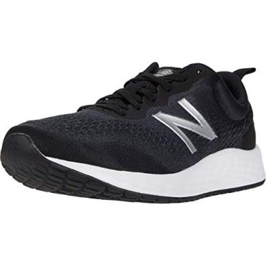 Imagem de New Balance Fresh Foam Arishi V3 Tênis de corrida masculino, Preto/Orca/Prata Metálico, 9.5
