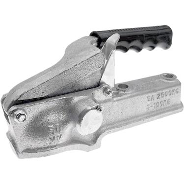 Imagem de Trava de engate de reboque, engate de reboque de 2600kg, acoplamento fundido, acoplador de bola de reboque, acessórios para trailer, componentes de peças de caravana, extremidade de reboque