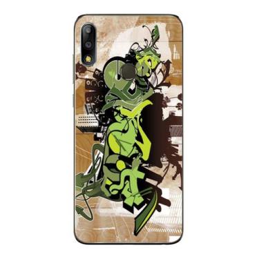 Imagem de Capa Adesivo Skin072 Verso Para Zenfone Max Pro (m2) Zb631kl - KawaSki