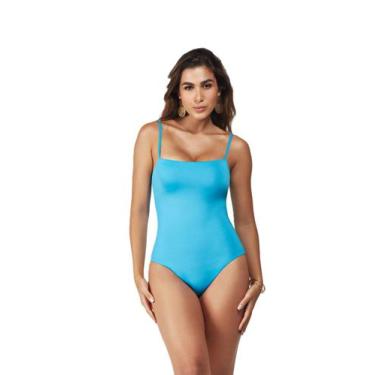 Imagem de Body decote reto, alça ajustável, azul, branco, preto, verde - L'evo B