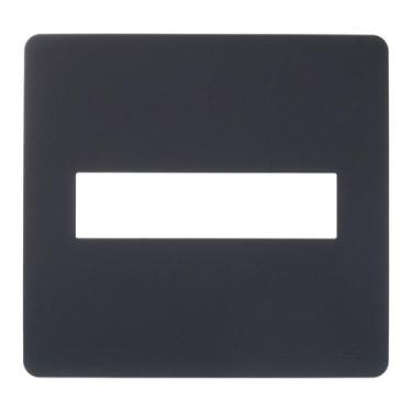 Imagem de Placa 4x4 2 Módulos Stellar Black Orion Schneider, Preto