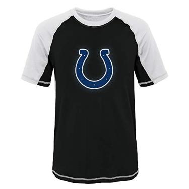 Imagem de Camiseta Rash Guard de manga curta NFL Indianapolis Colts Youth 8-20, GG (18), branco