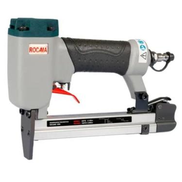 Imagem de Grampeador Para Tapeceiro Rocama 80w Pneumatico - A.R Variedades MT