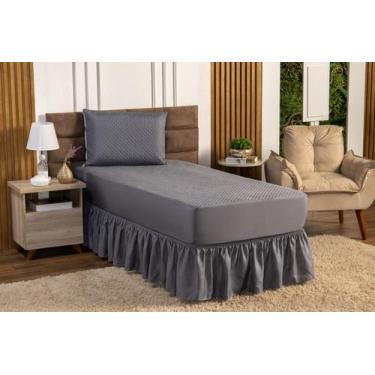 Imagem de Protetor Capa De Colchão Solteiro Impermeável Cama Box - Angel Distrib