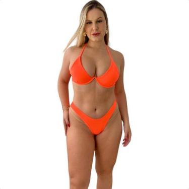 Imagem de Biquíni Aro Inteiro Aviador Asa Delta Lançamento Verão Fio Dental Dupl