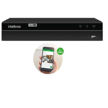 Imagem de DVR Stand Alone 04 Canais Full HD MULTI HD MHDX 1204 4 Canais - Intelb