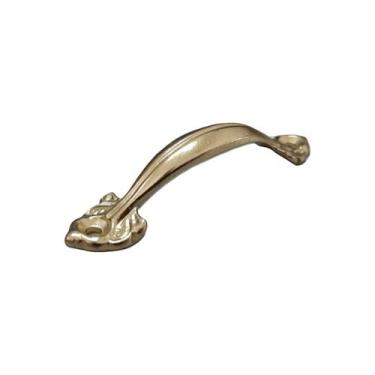 Imagem de Kit 5 Puxador Pontas Flor P para Caixa e Bandeja 50x10mm Artesanato - 