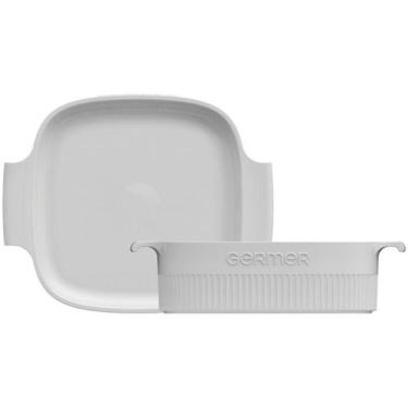 Imagem de Travessa de Porcelana Quadrado 21x21cm - Germer Porcelanas 8822821.00