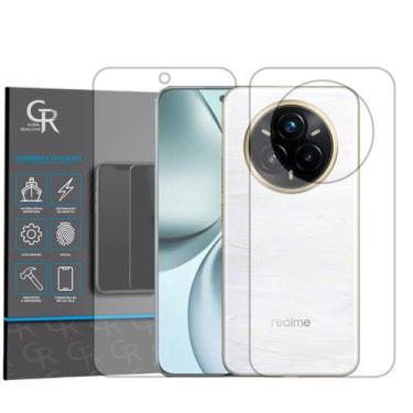 Imagem de Película Hidrogel HD Frente e Verso Para Realme 14 Pro Plus - GR Globa