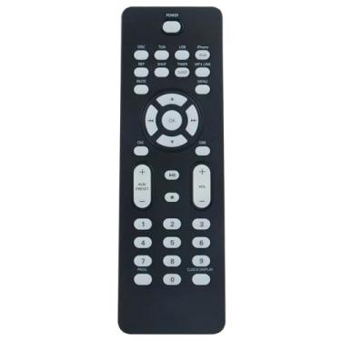 Imagem de Controle remoto de substituição de áudio 996510032093 compatível com sistema de som Philips Cube Micro DCM109/37B DCM109 DCM109/37 DCM109/93 DCM109/79 DCM109 37