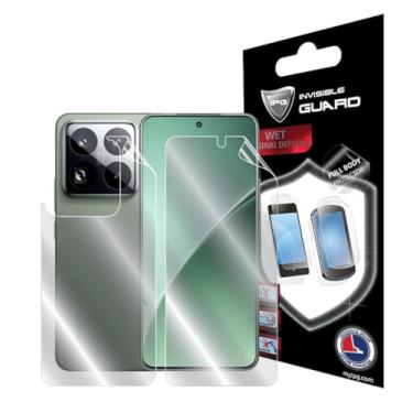 Imagem de IPG Feito para tela de hidrogel Xiaomi 15 Pro + protetor traseiro, película transparente HD sensível ao toque invisível - suave/autorreparação/sem bolhas para Xiaomi15PRO-FB