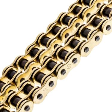 Imagem de NICHE Drive Chain Anel de alta tração ultra alto desempenho com tração Master Link para motocicletas e ATVs 530VM-XNiche 98 Links cinza 519-CDC2595H