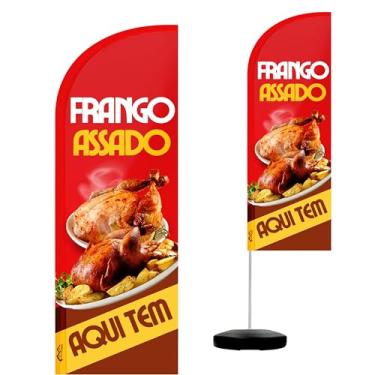 Imagem de Wind Banner Completo 2,10m Frango Assado M2