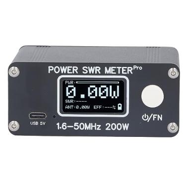 Imagem de SWR Medidor Digital Power Tester Adequado Shortwave HF PWR Ferramenta Alarme Aplicável para Entusiastas de Radioamadores
