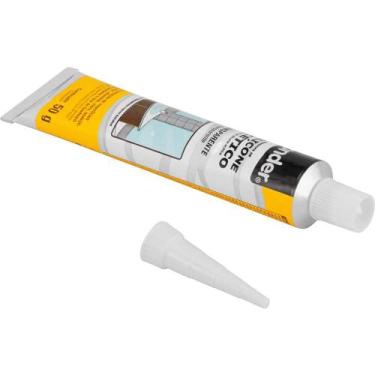 Imagem de Borracha de Silicone Acético Transparente 50 g - VONDER