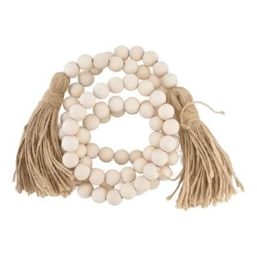 Imagem de Colar de Mesa Madeira Decorativo Sala Mesa Aparador Decoração Quarto Adorno Vaso Artesanal Estilo