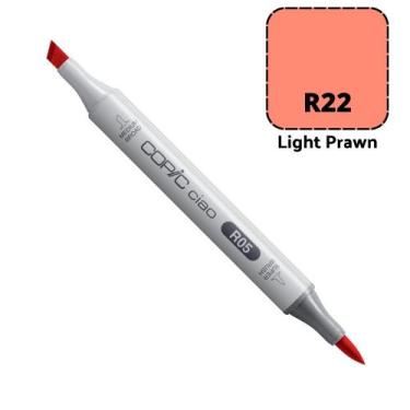 Imagem de Caneta Marcador Copic Ciao Ponta Dupla Cor Light Prawn, R22 LIGHT PRAW